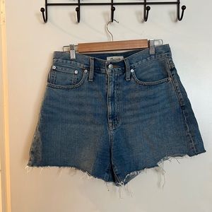 Madewell Mom Jean Short